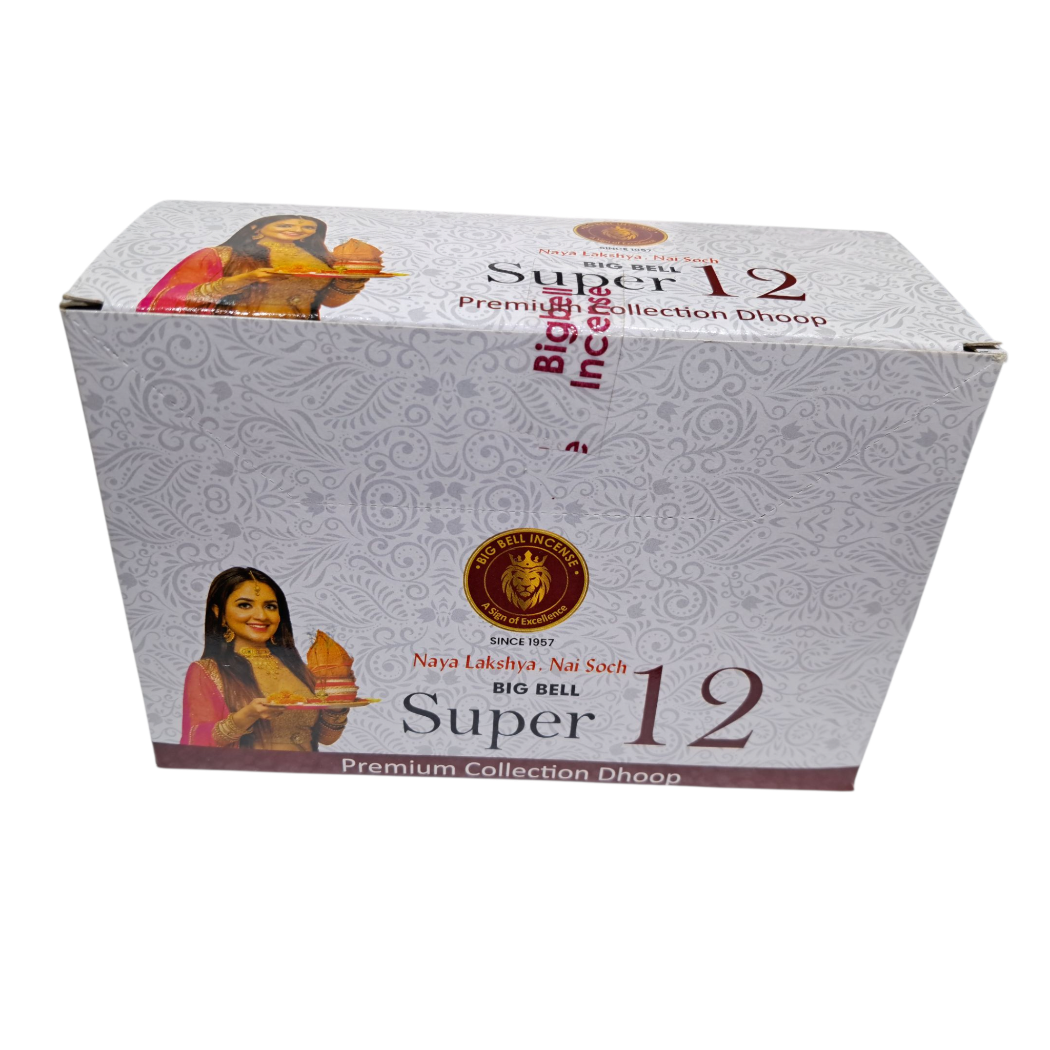 Big Bell Super 12 Collection Dhoop - Aromatic Dhoop gift box India