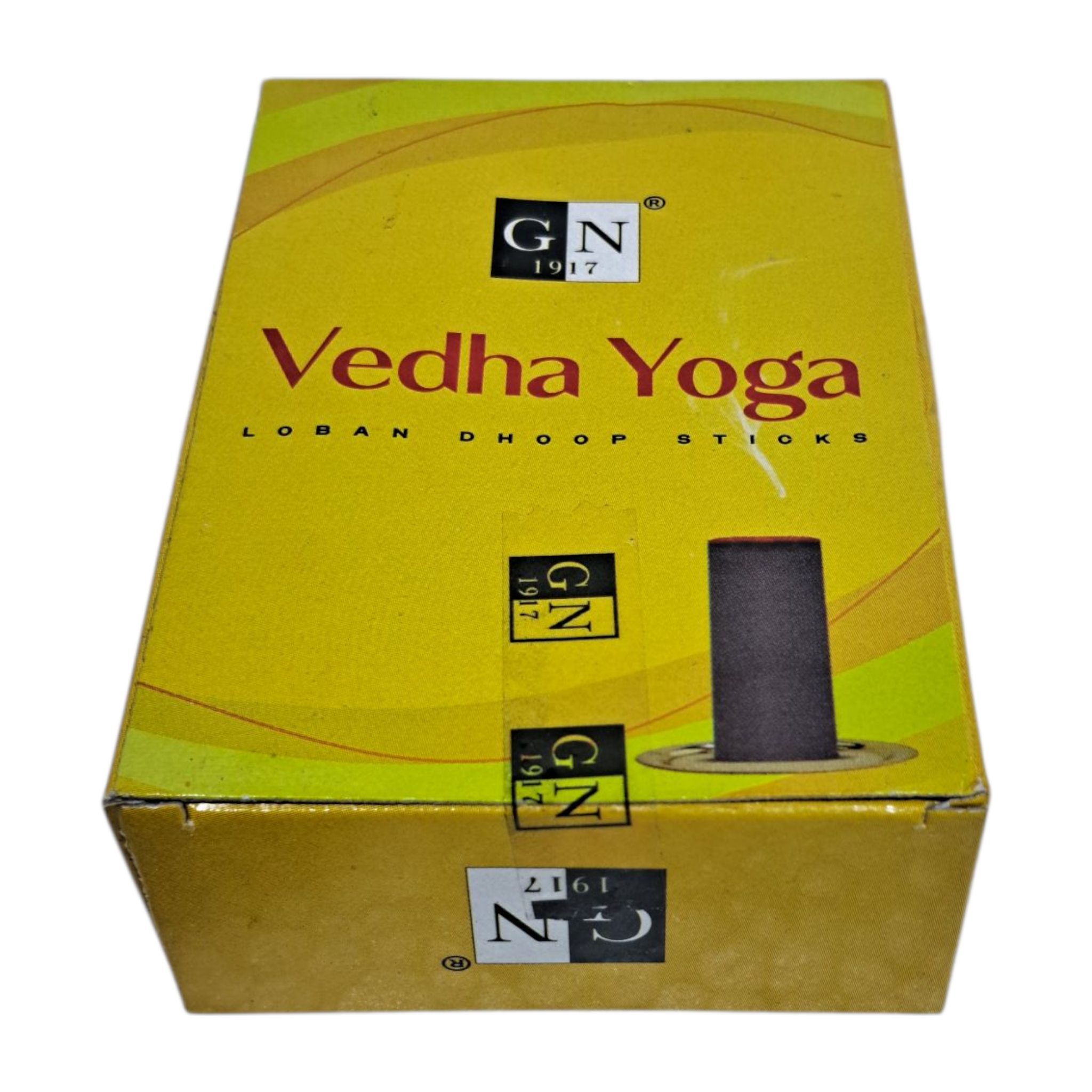 GN Kangaraoo Vedha Yoga Loban Dhoop Sticks - Pure Loban Fragrance for Meditation, Pooja & Home Purification