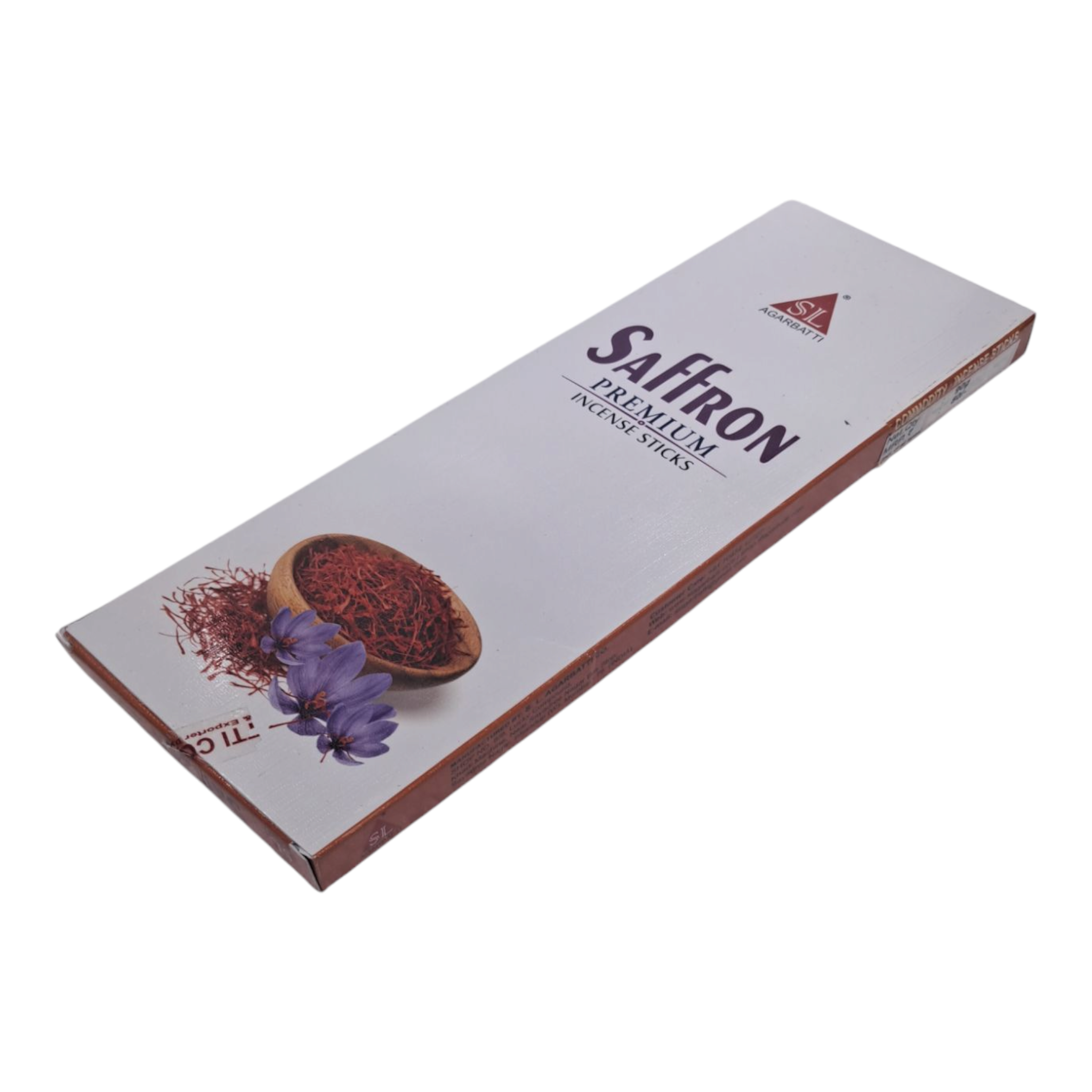 SL Saffron Premium Incense Sticks