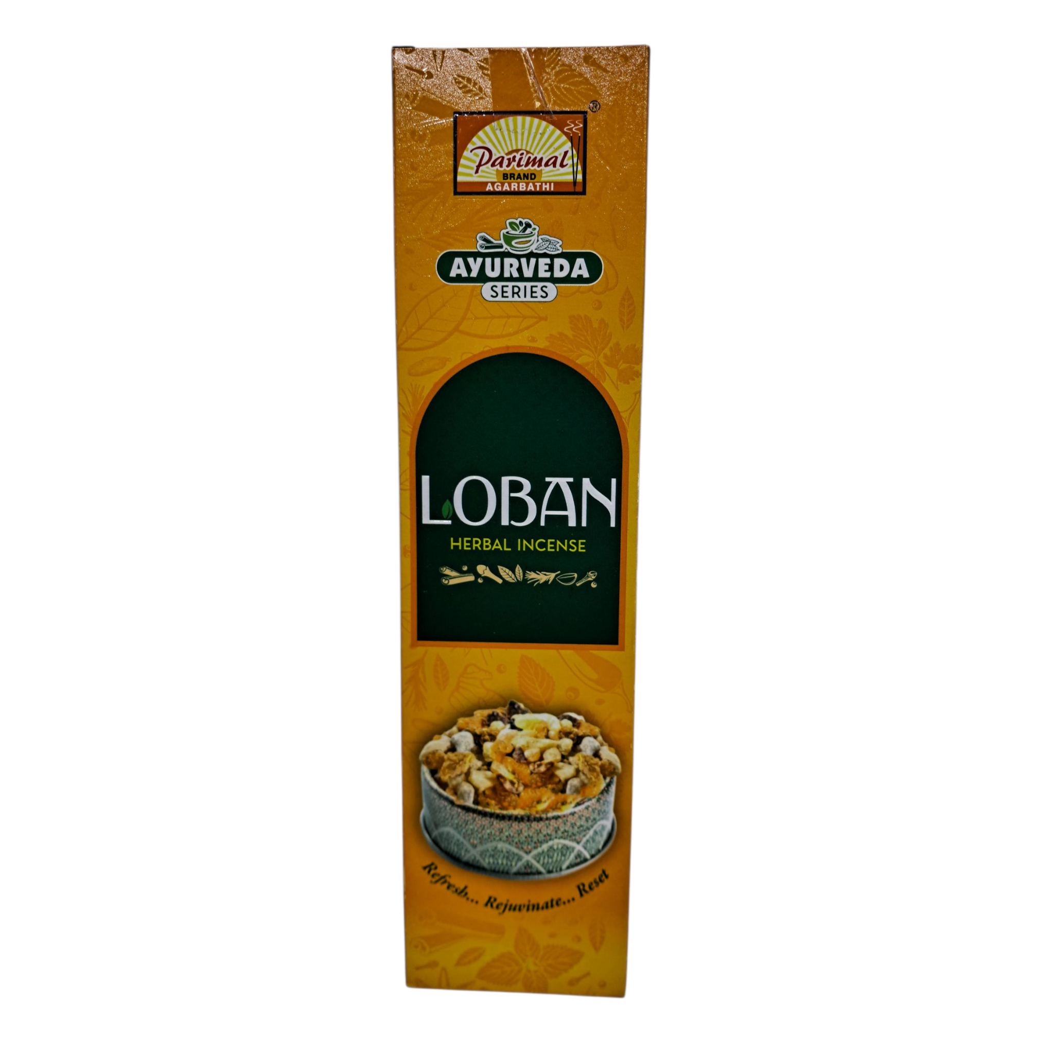 Parimal Loban Herbal Incense Ayurveda Series - Agarbatti for Purification & Meditation