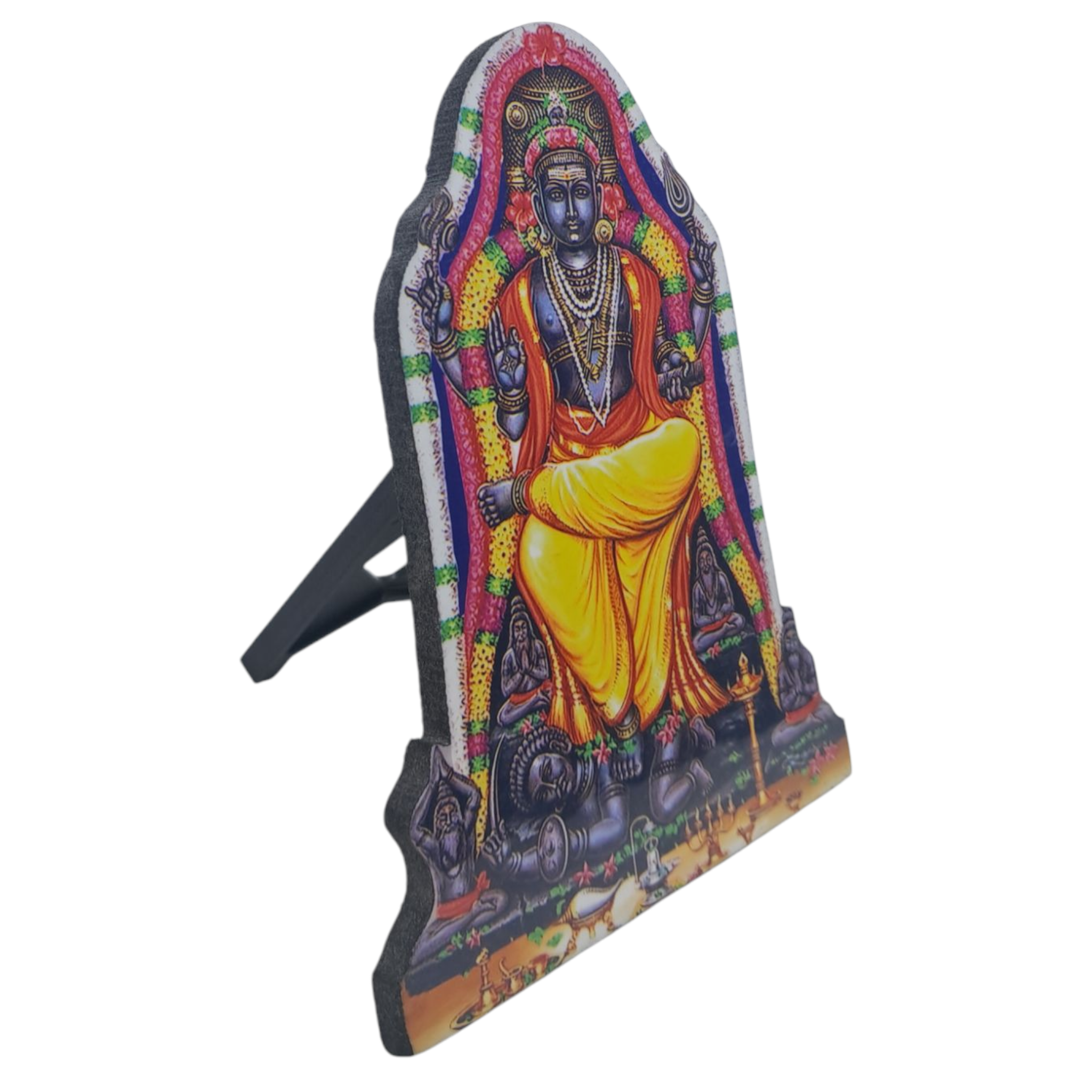 Dakshinamoorthi Photo cut 4", 6", 8" Sizes – God of Wisdom Wall/Table Décor