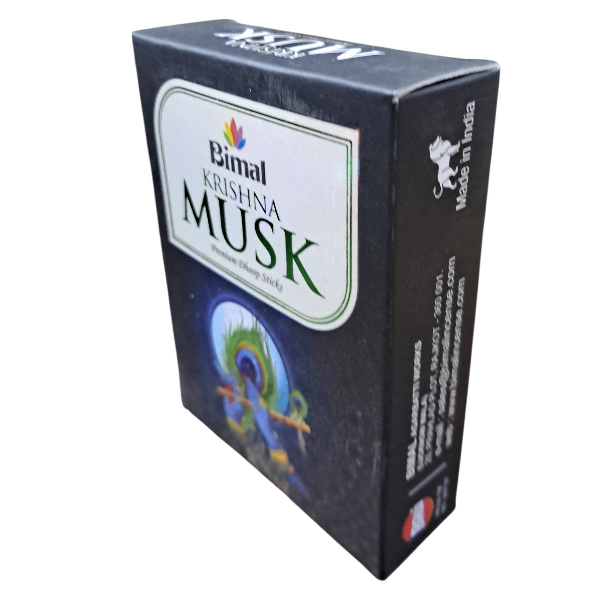 Bimal Krishna Musk Premium Dhoop Sticks - a peaceful, long-lasting aromatic atmosphere