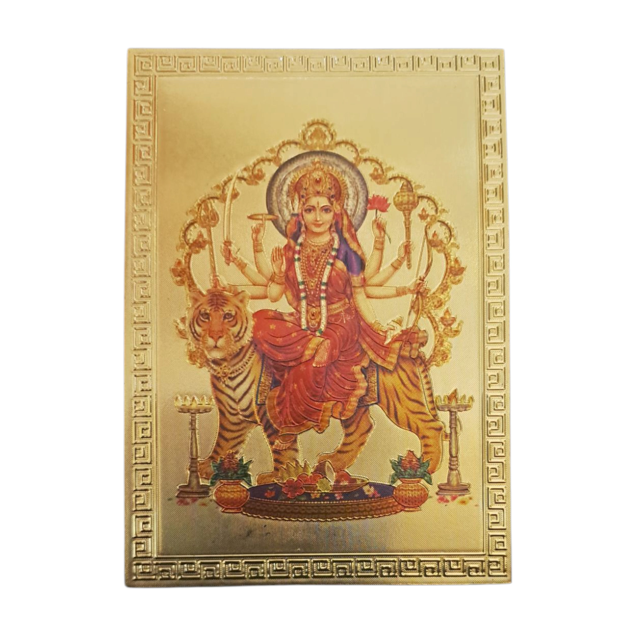 Goddess Durga Maa துர்க்கை அம்மன் Magnet 6.25 X 8.5 Cms