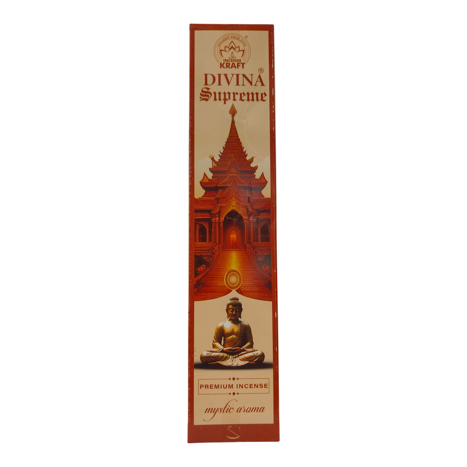 Incense Kraft Divina Supreme Premium Incense – Mystic Aroma Luxury Fragrance Agarbatti for Home Pooja, & Meditation