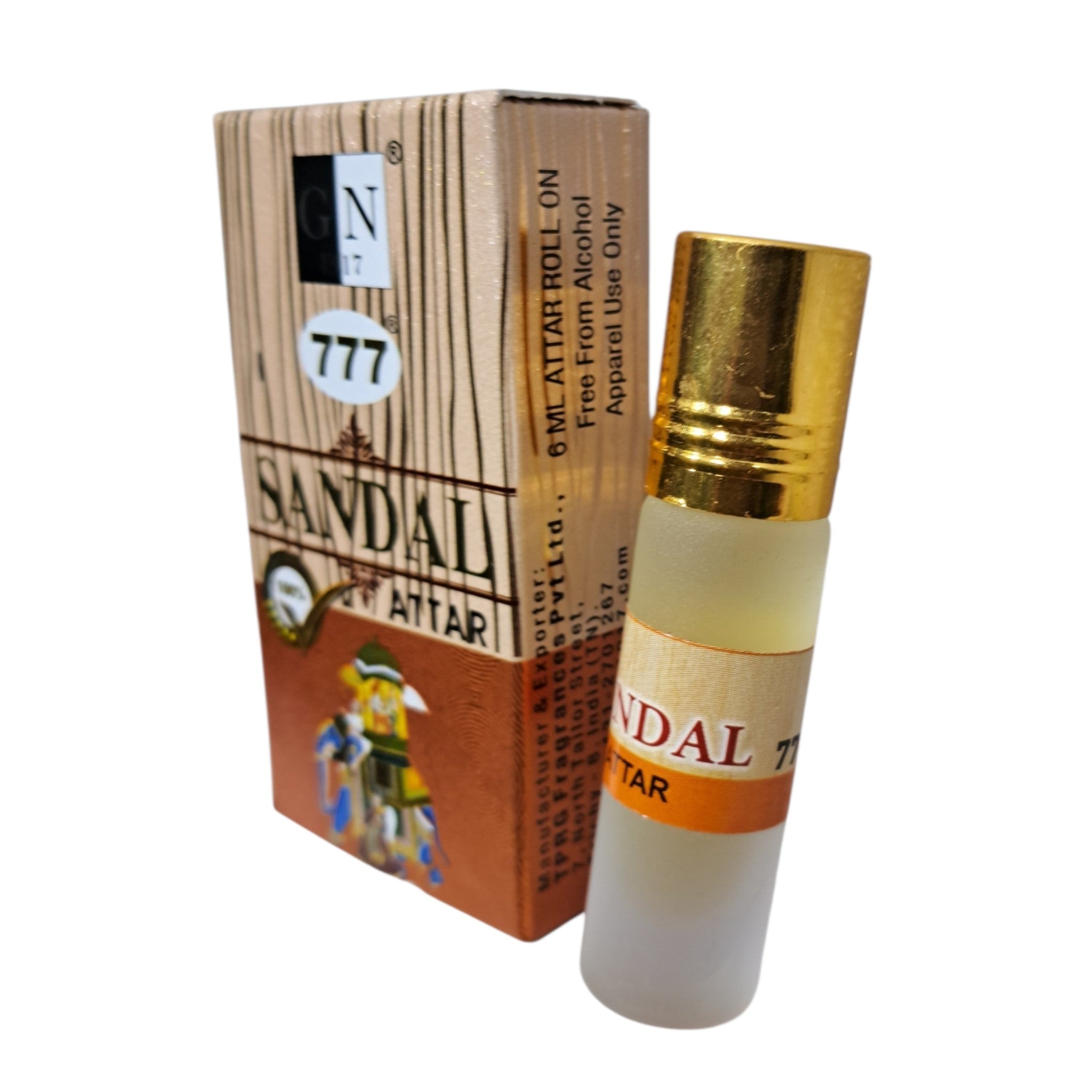 GN 777 Sandal Attar 6 Ml