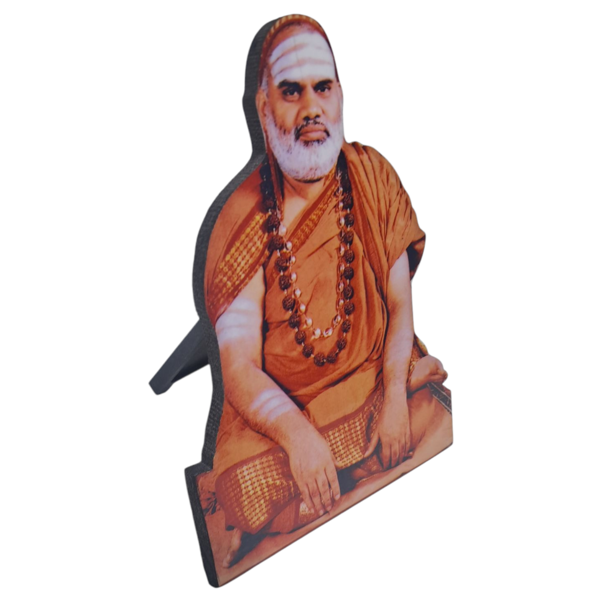 Jagadguru Sri Bharati Tirtha Mahaswamiji Photo – 4", 6", 8" Sizes – Sringeri Acharya Spiritual Wall/Table Décor