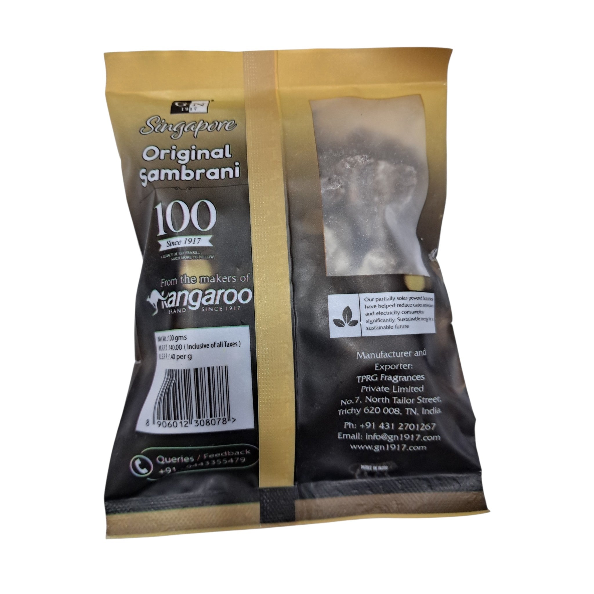 GN Singapore Original Sambrani Benzoin Resin