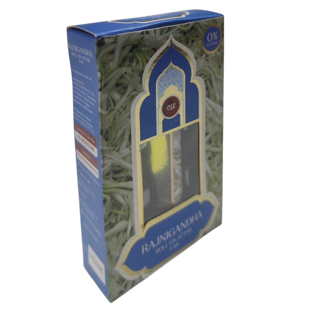 OSR Rajnigandha Roll-On Attar 6ml - a touch of sophistication to your day