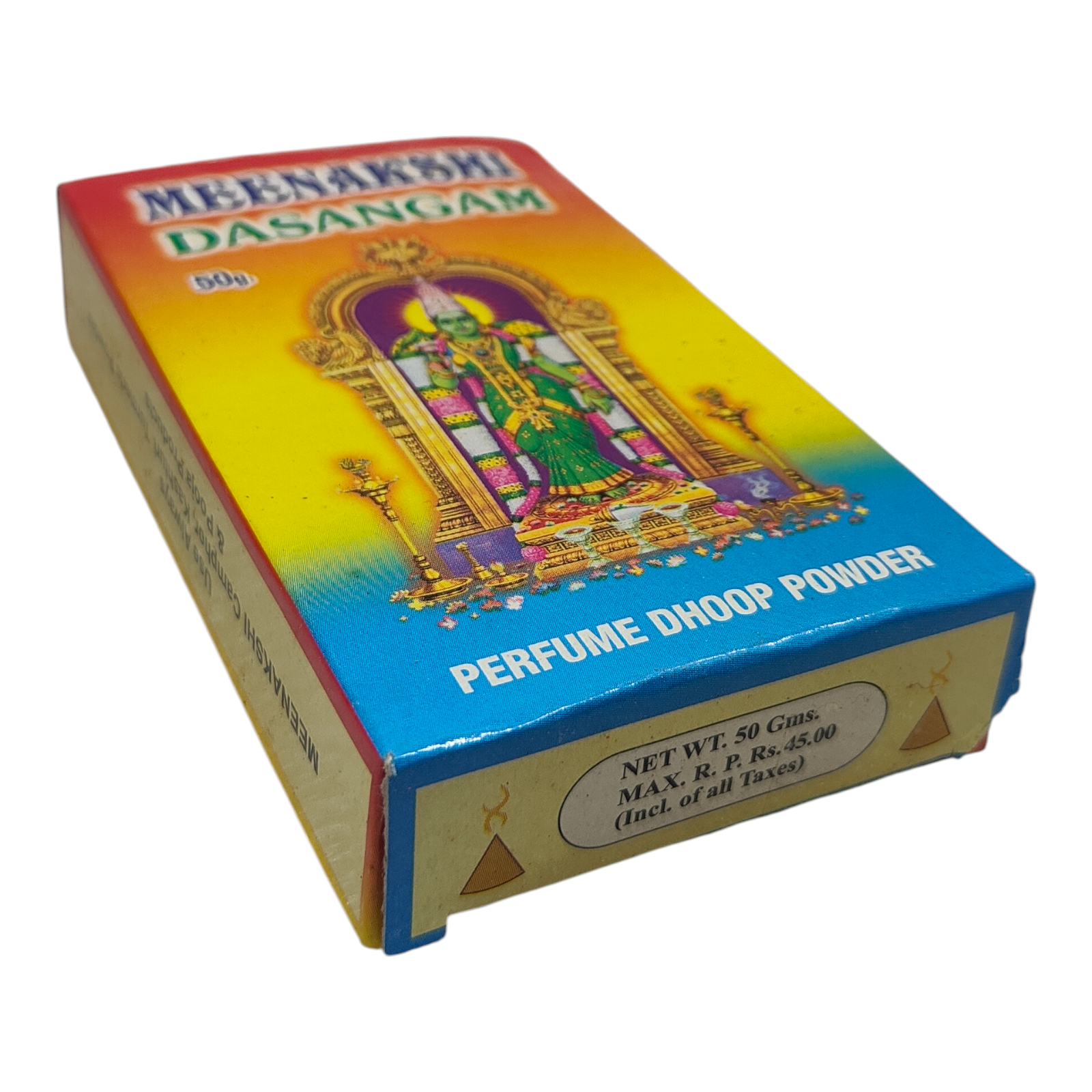 Meenakshi Dasangam Perfume Dhoop Powder -Devotional Incense Powder for Pooja & Home fragrance