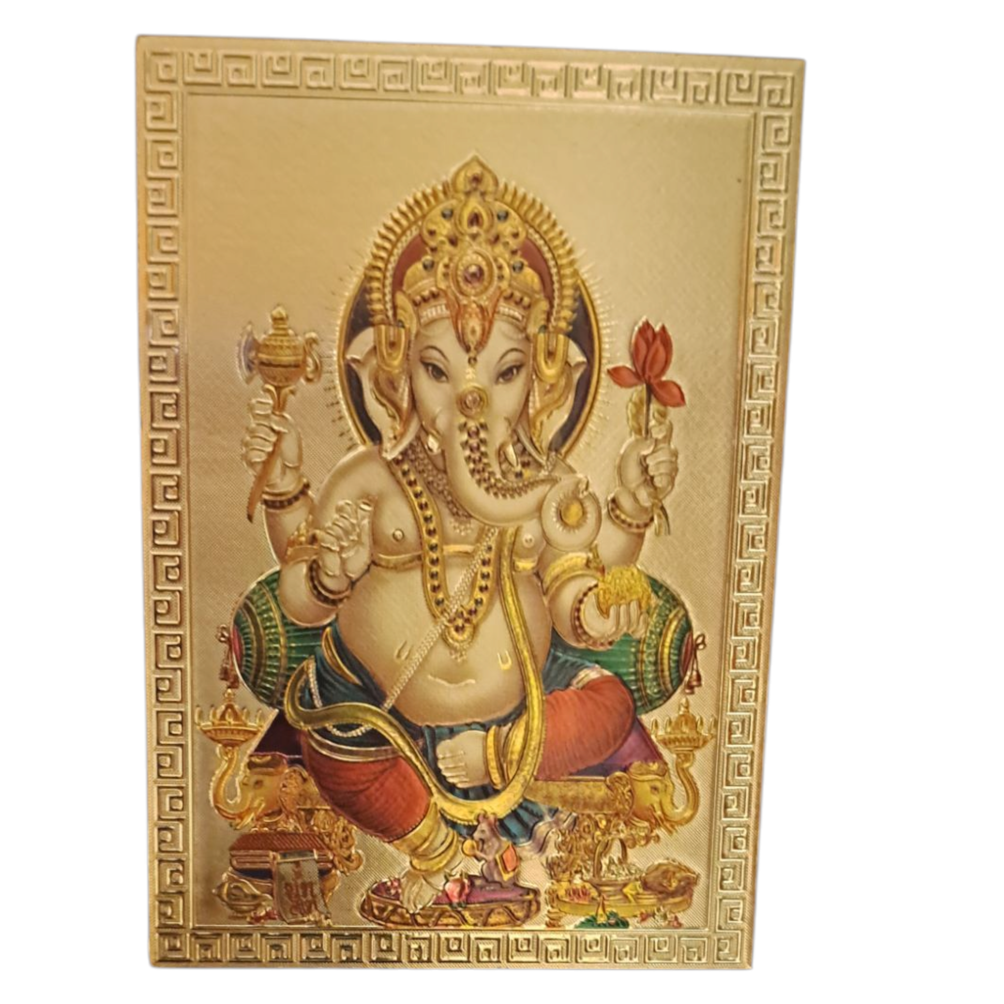 Sitting Sri Ganesh Magnet 6.25 X 8.5 Cms