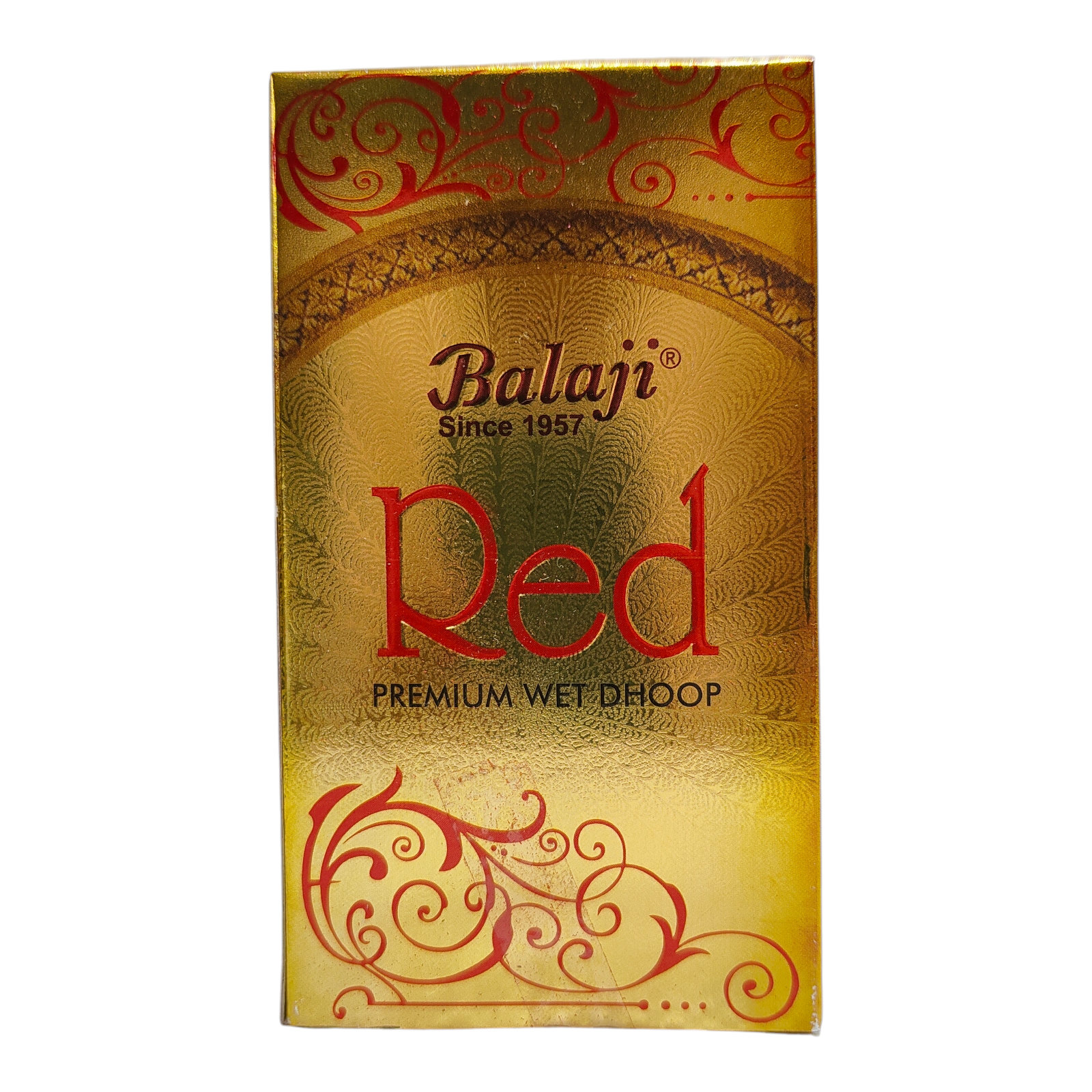 Balaji Red Premium Wet Dhoop- Traditional Temple Fragrance