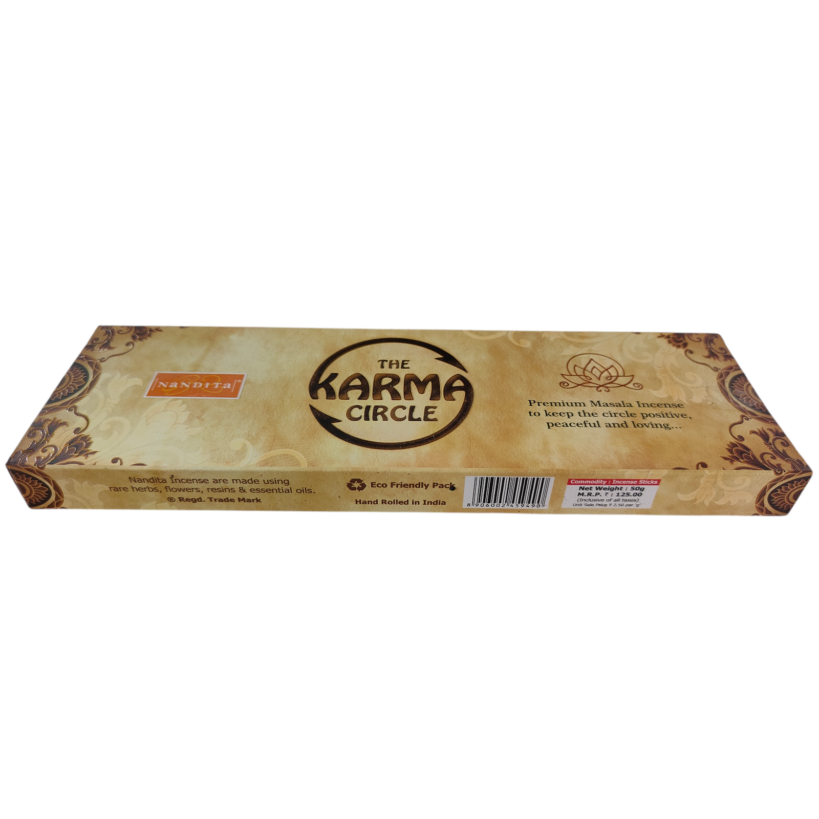 Nandita The Karma Circle Masala Incense Sticks - Natural handmade Fragrance for Pooja & Yoga