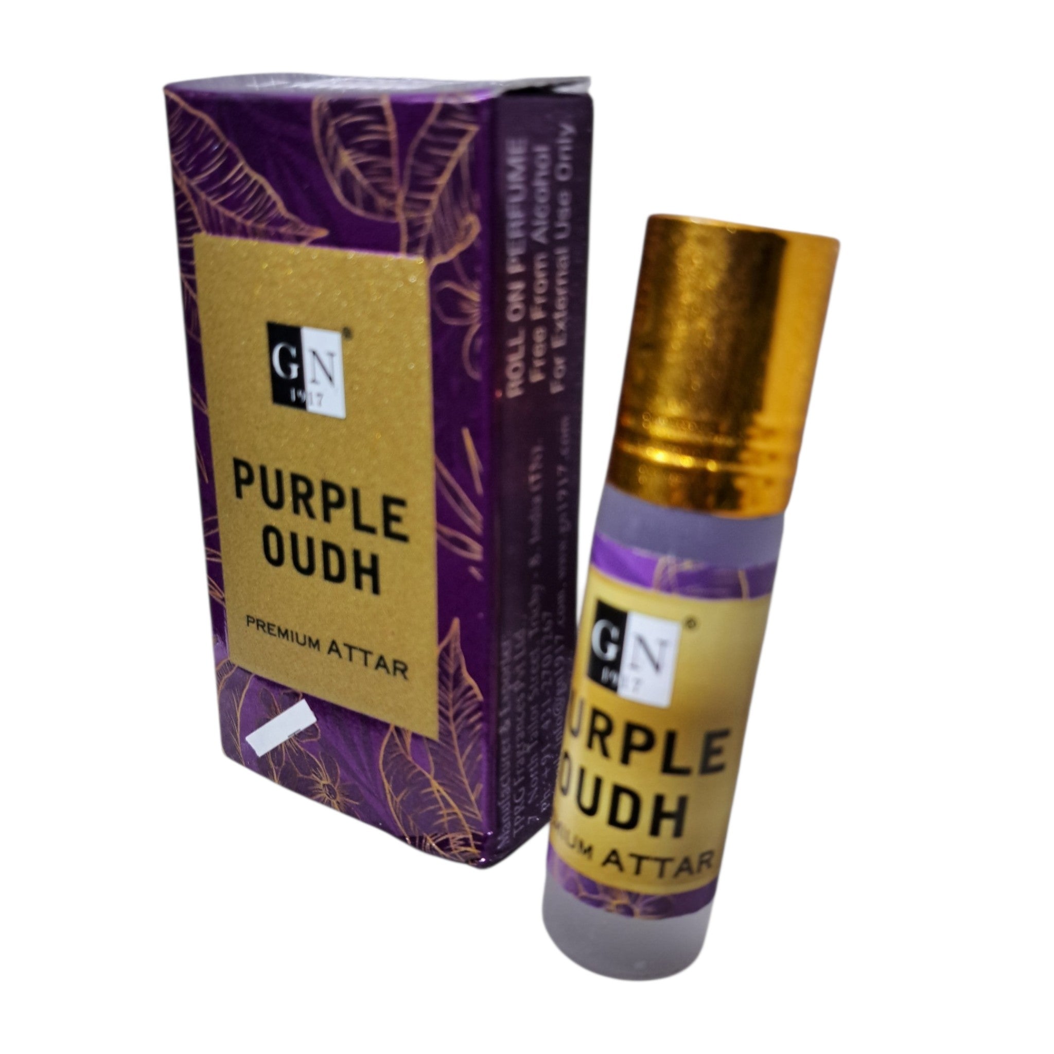 GN Purple Oudh Premium Attar Fragrance