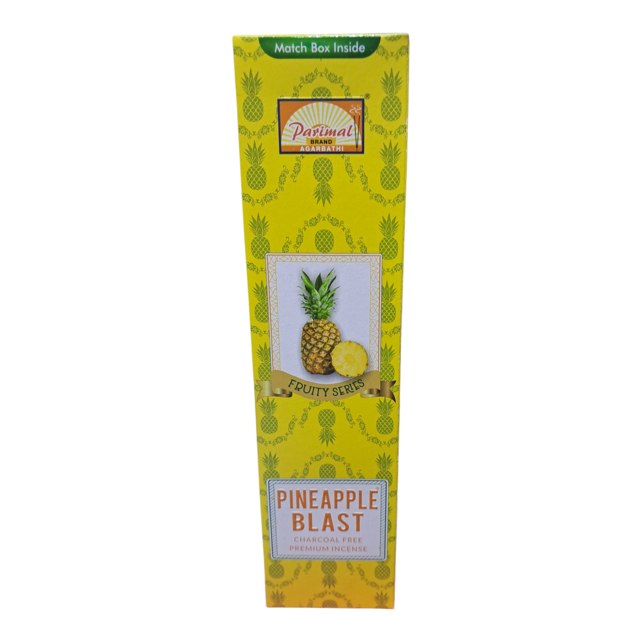 Parimal Pinapple Blast Charcoal Free Premium Incense