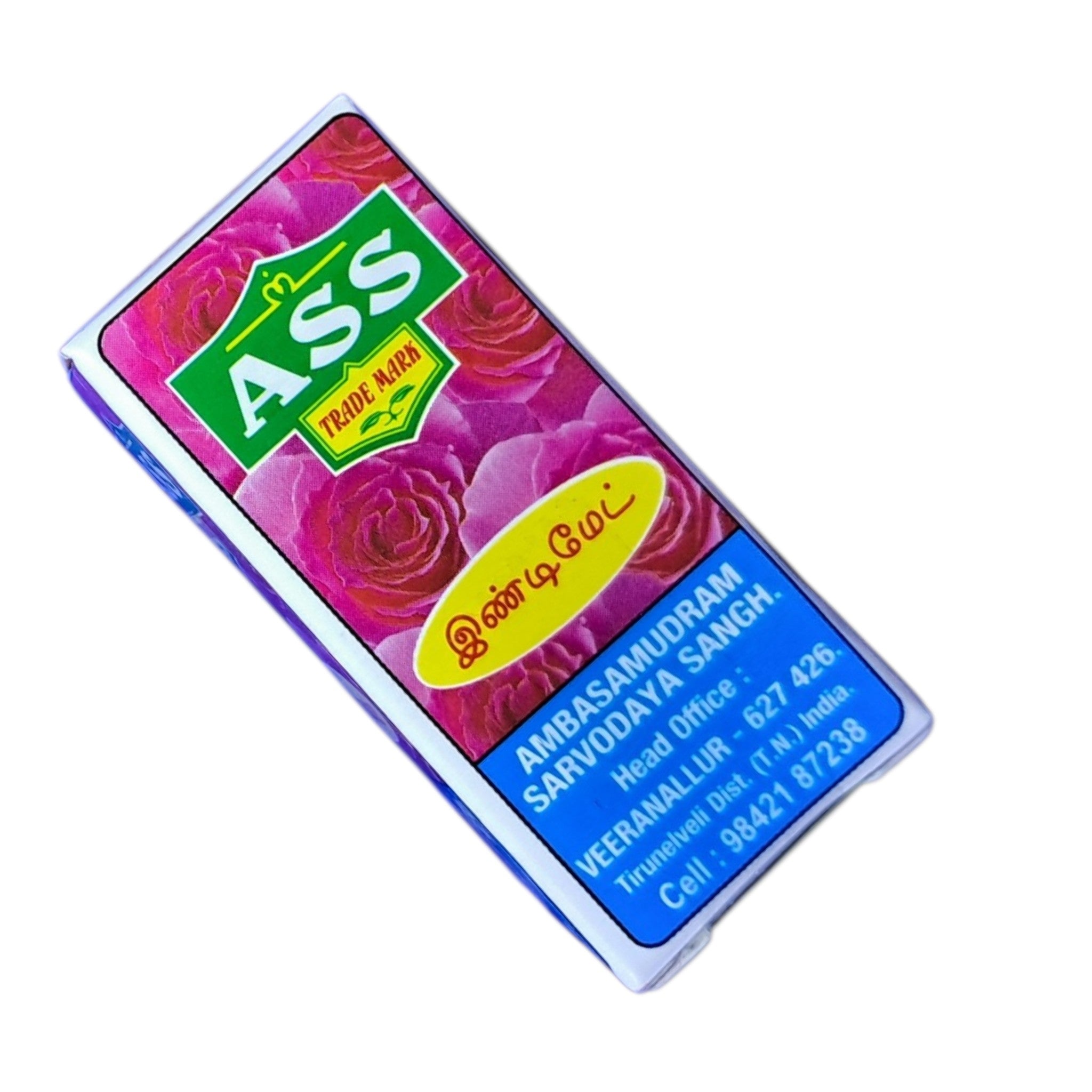 ASS Intimate Perfume Roll On 3 ml - Javadhu based traditional fragrance for personal use and gifting