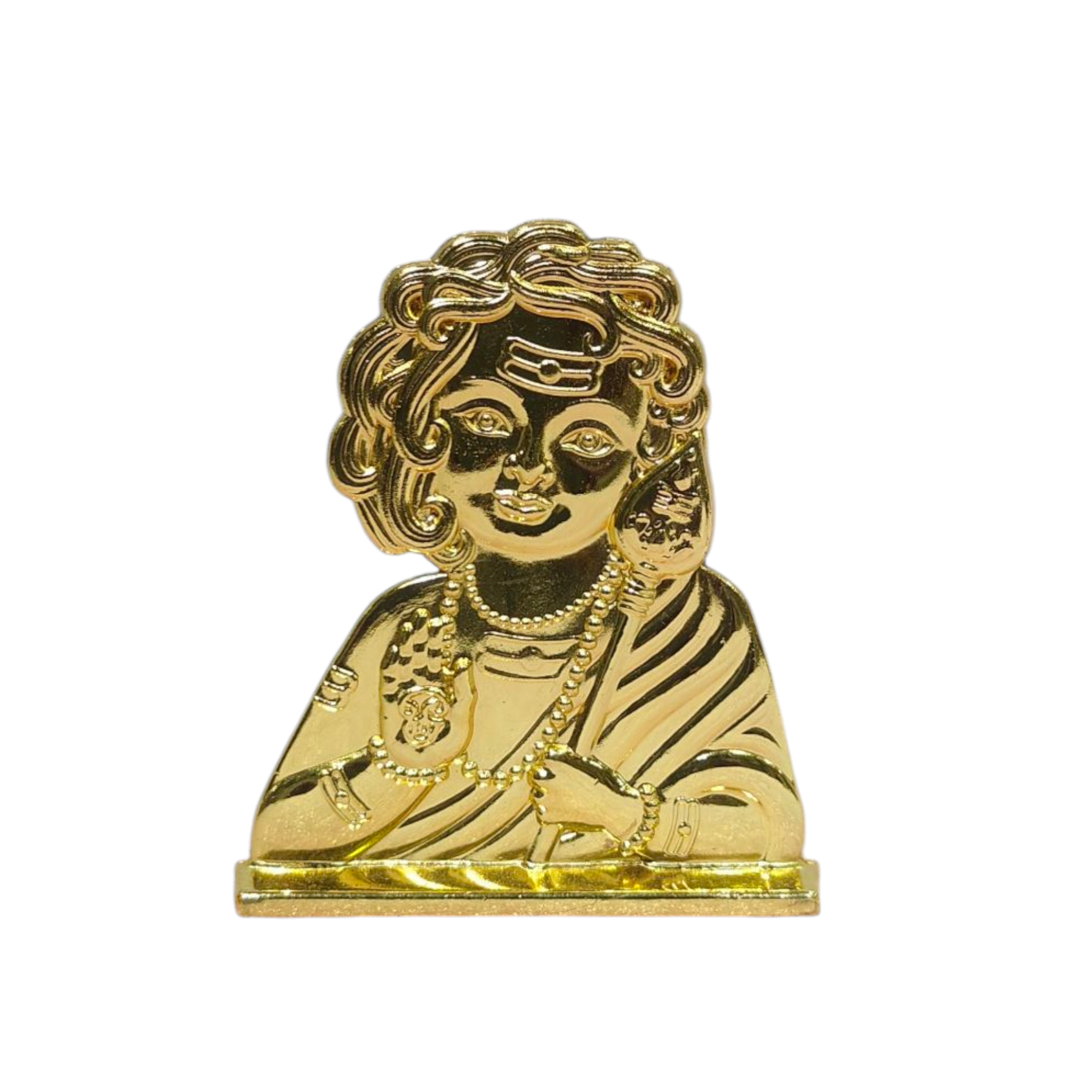 Bala Murugan Golden Antique Home Decor & Car Dashboard Figurine 2.5 inches