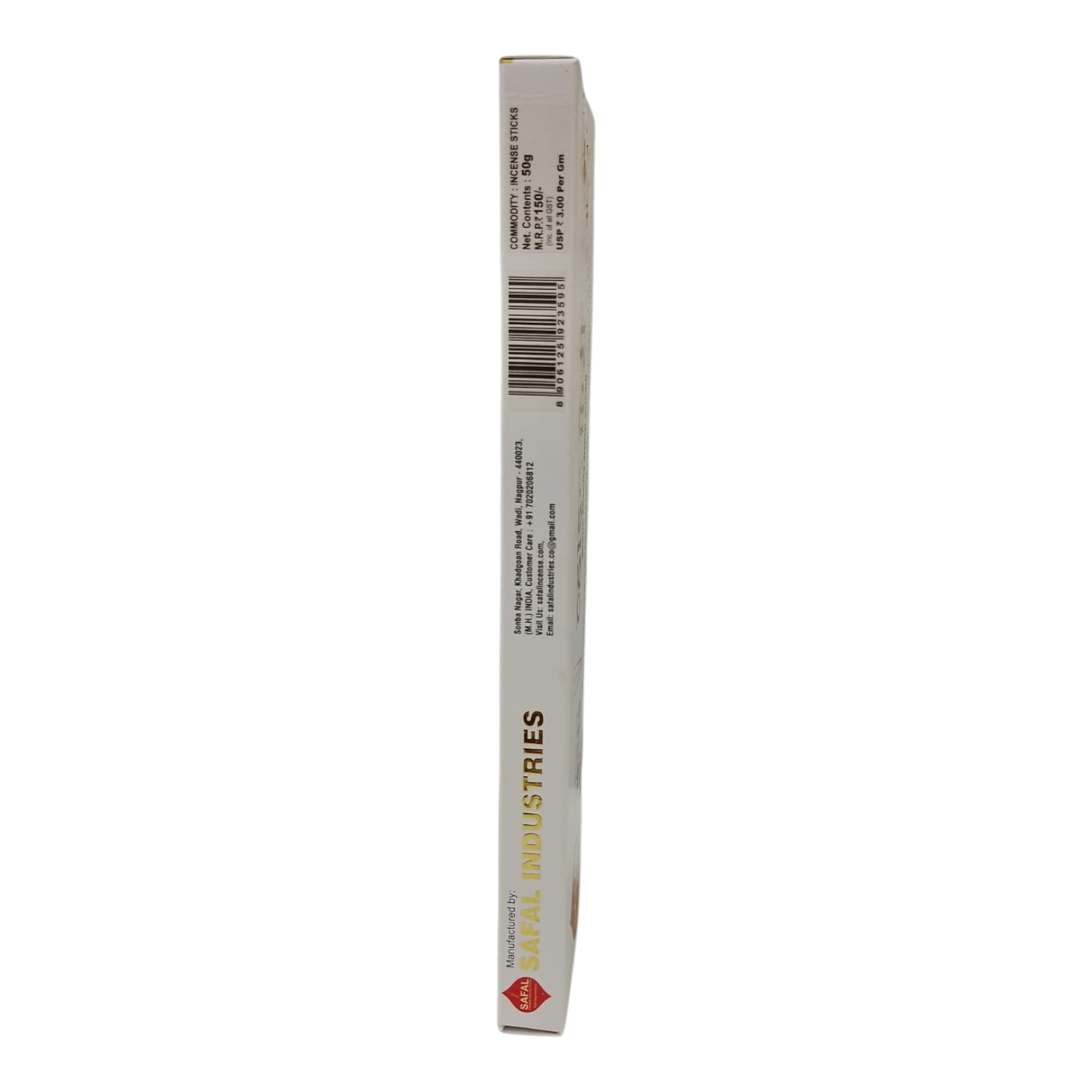 Safal White Fairy Premium Hand Crafted Masala Incense Sticks - Refreshing Aroma
