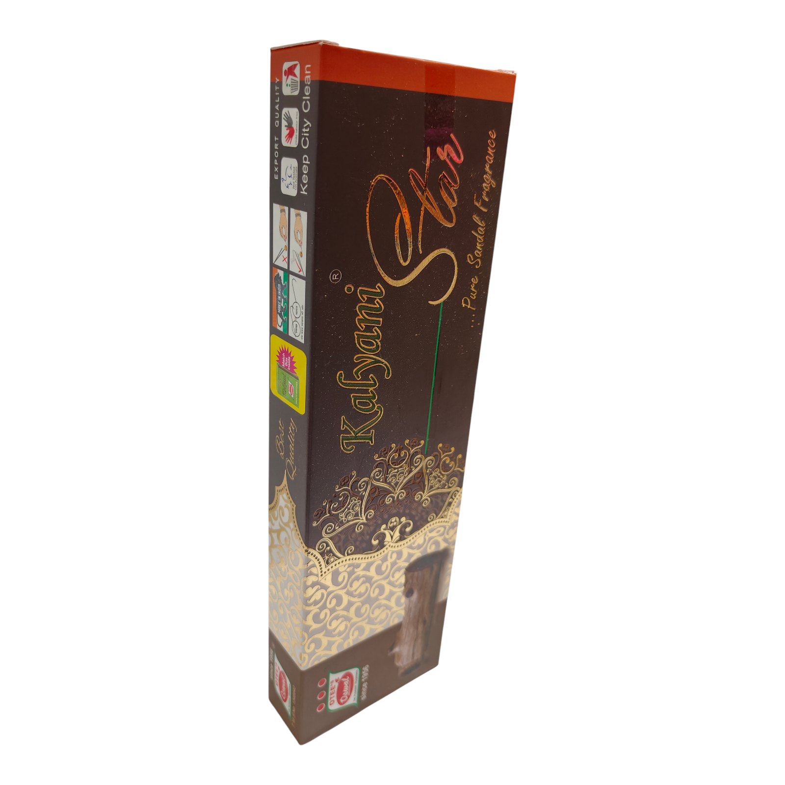 OTEE Kalyani Star Pure Sandal Fragrance Premium Incense Sticks - Aromatic Sandalwood Agarbathi for Home Pooja, & Meditation