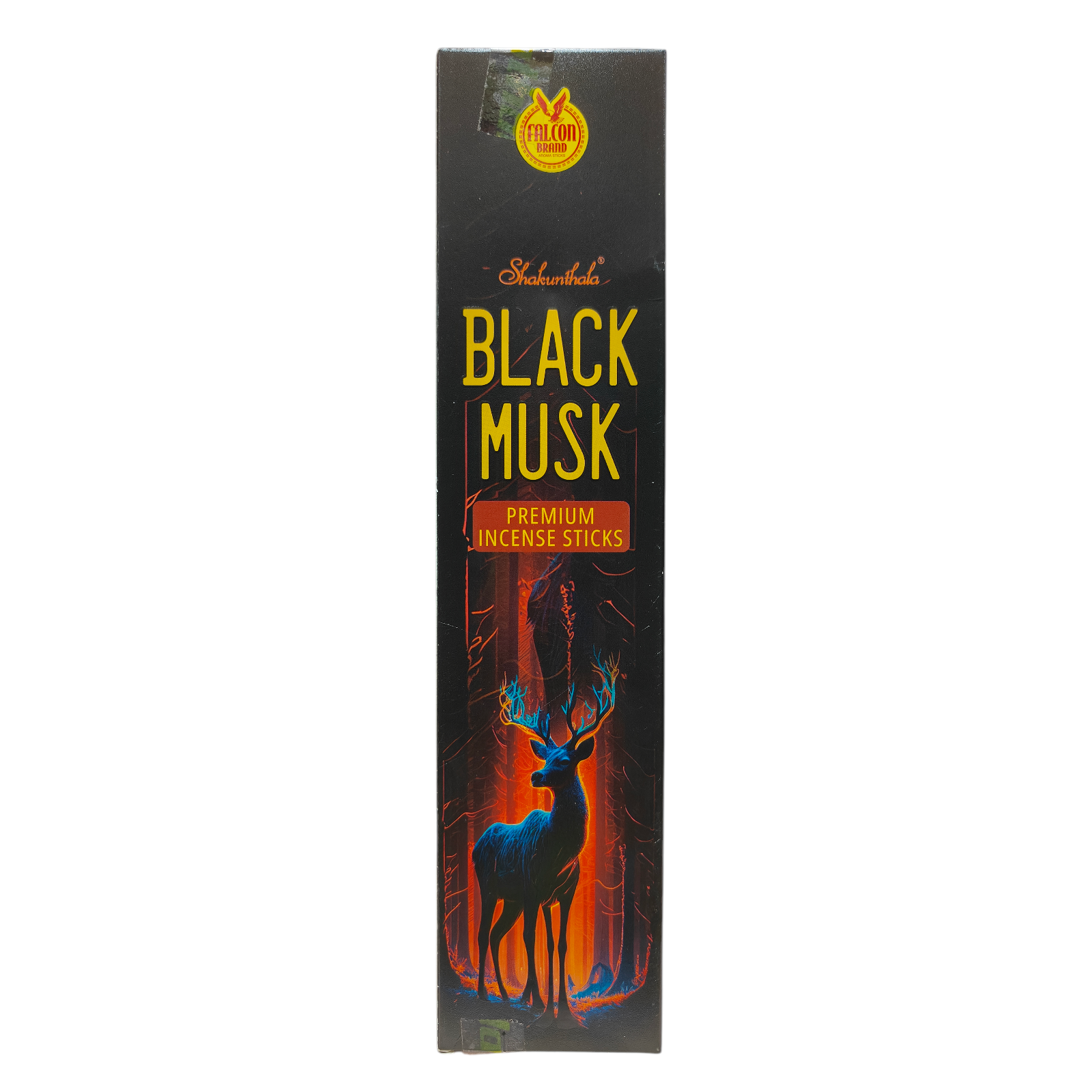 Shakunthala Black Musk Premium Incense Sticks -  Indian Traditional Kasturi Agarbatti for Pooja rituals